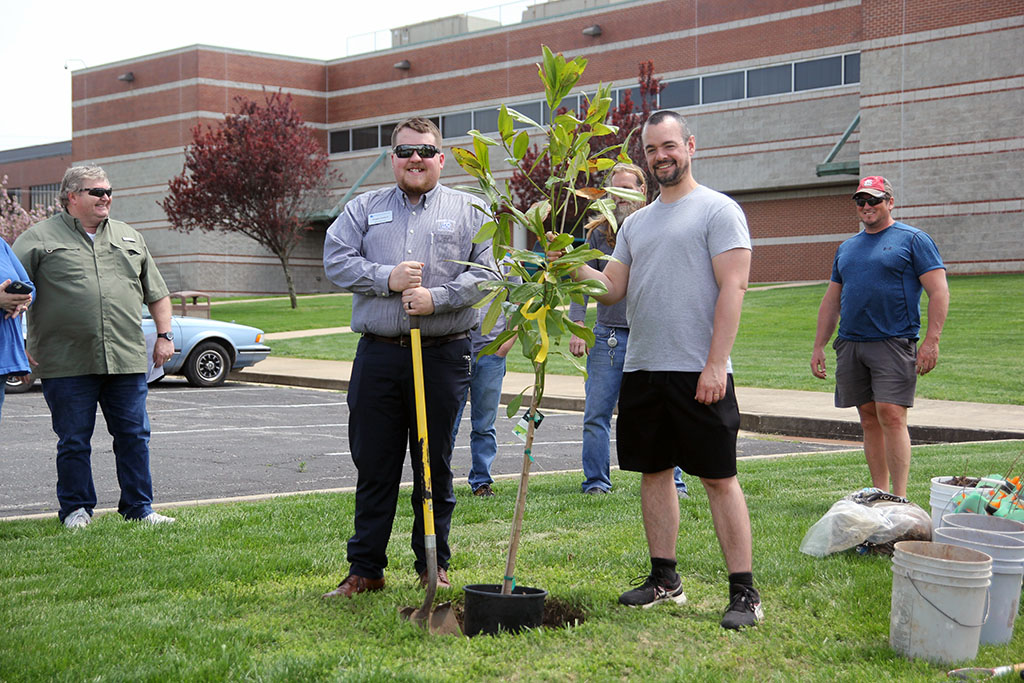 Tree Planting Ceremony, April 22