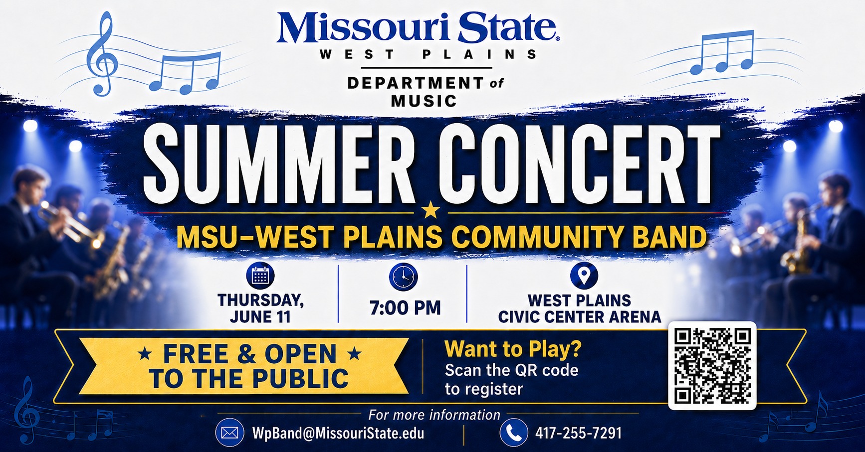 Summer Concert to be held on June 11